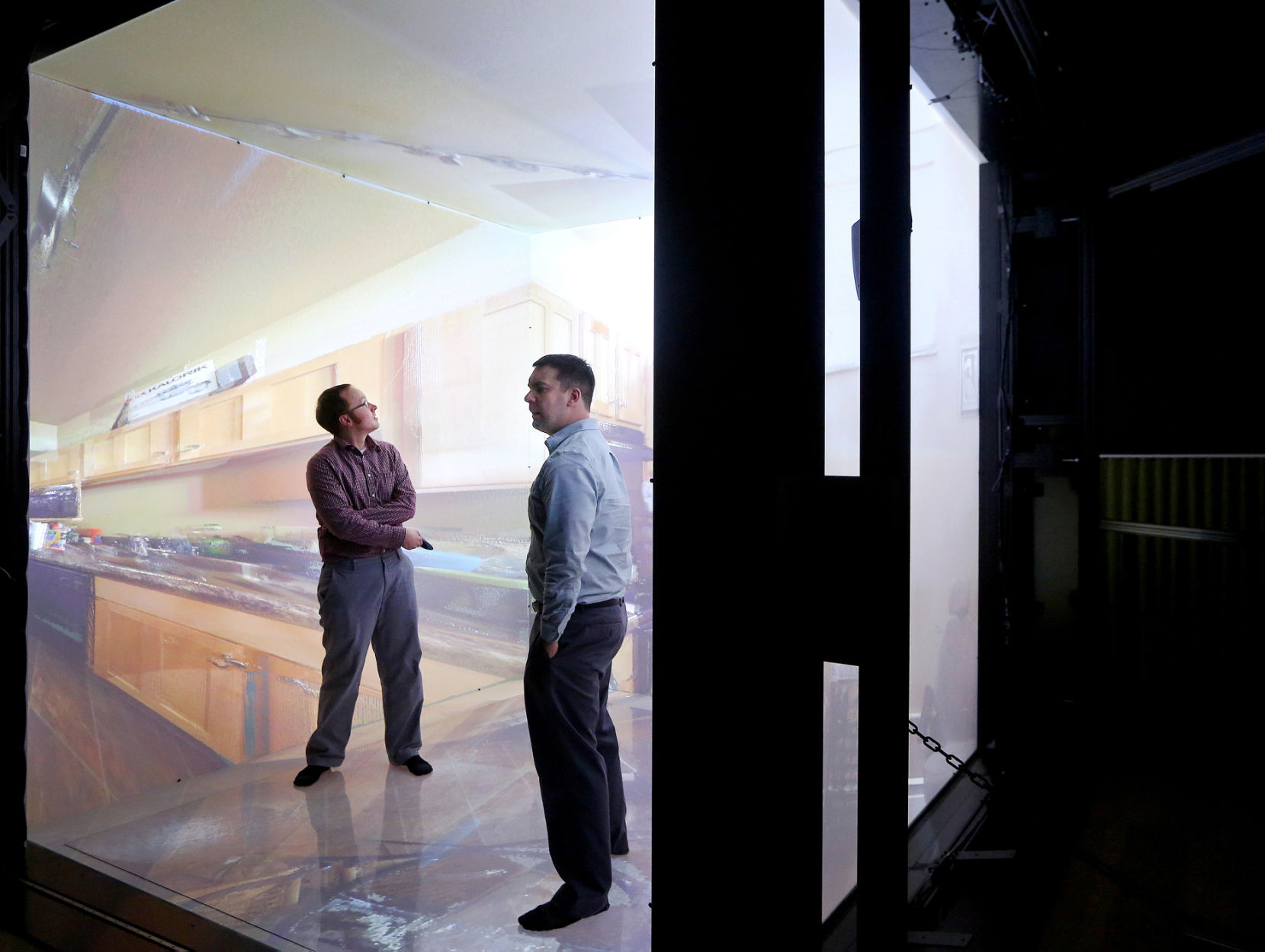 Virtual reality room image